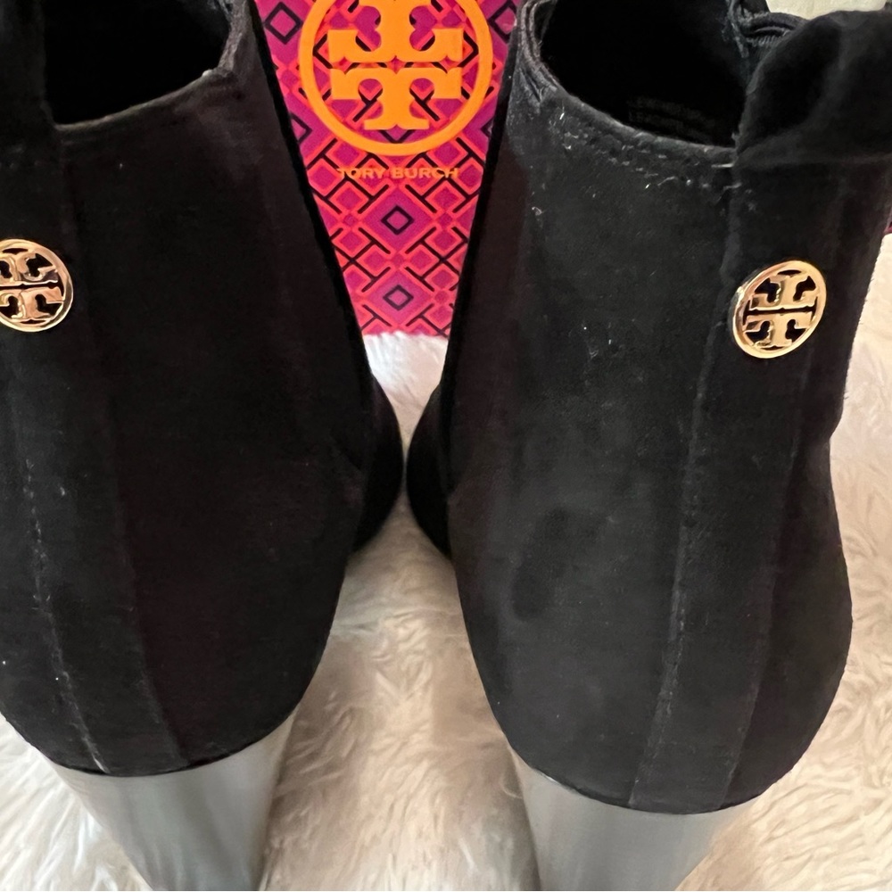 🎉HP🎉 Tory Burch Gemma Open Toe Bootie / Boots - Picture 4 of 9